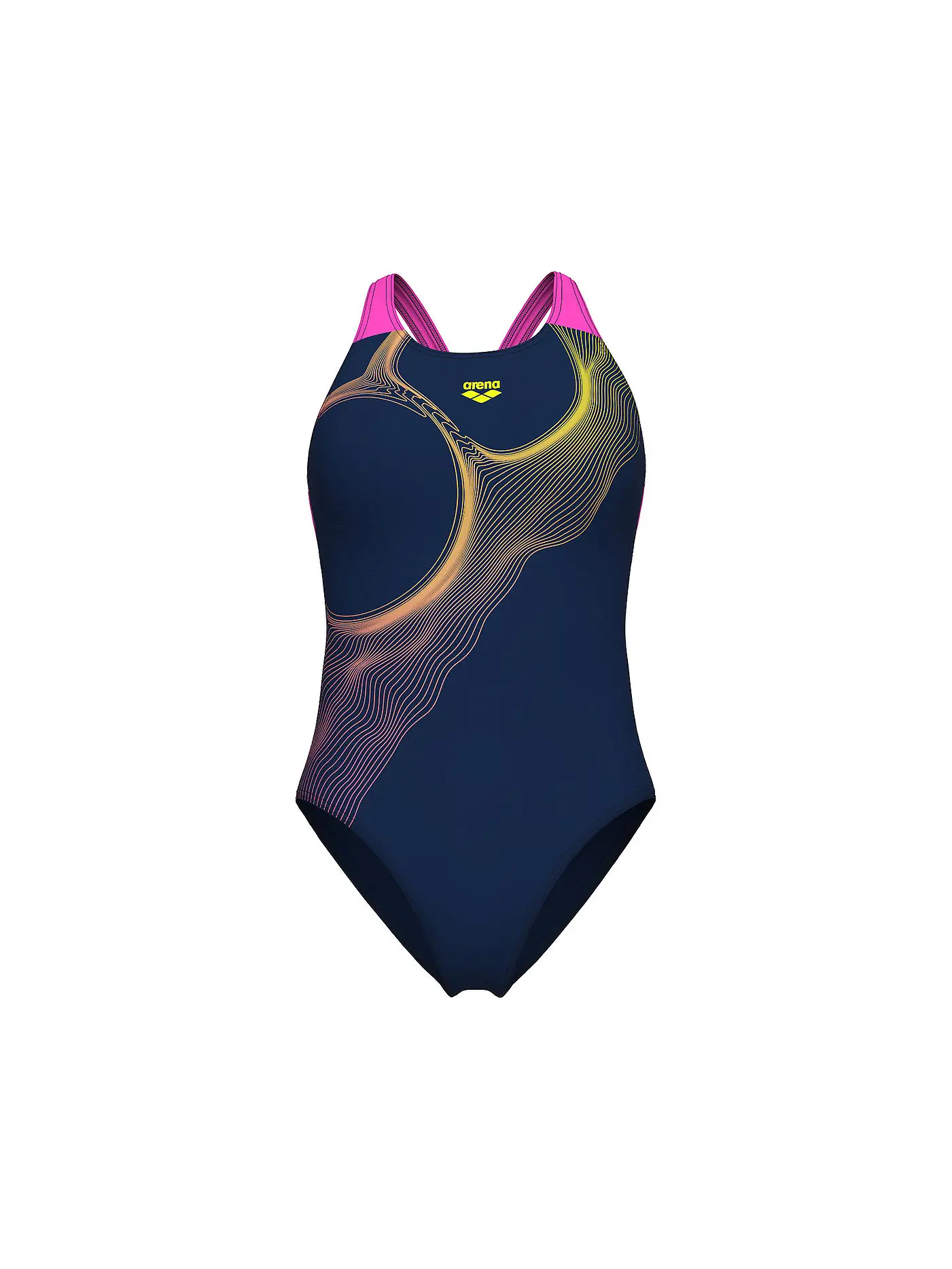 ARENA | Damen Badeanzug Ripples V-Back | 